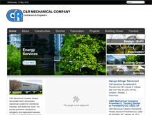 Tablet Screenshot of crmechanical.com